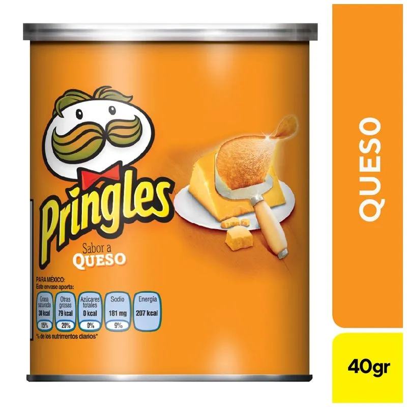 Papas Pringlesx40g Queso