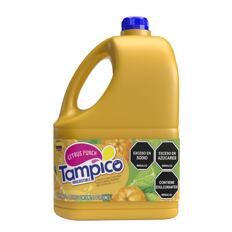Refresco Tampicox4l Citrus Punch