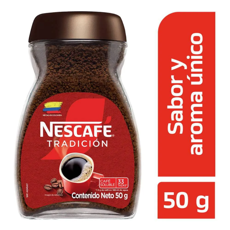 Cafe Nescafe Trad Inst Fco X50g X 24 Und