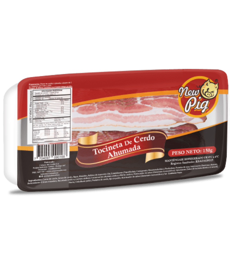 Tocineta Ahum Calipsox150g Congelado