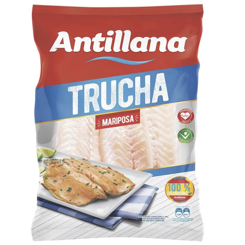 Trucha Mariposax1kg Antillanapescado