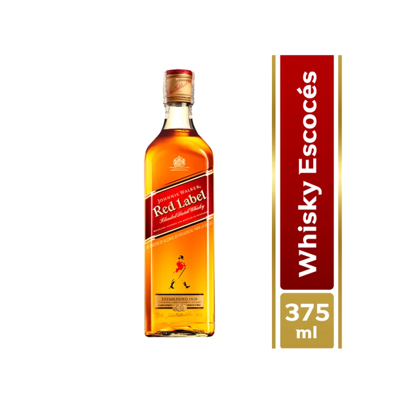 Whisky J.w Red Labelx375ml