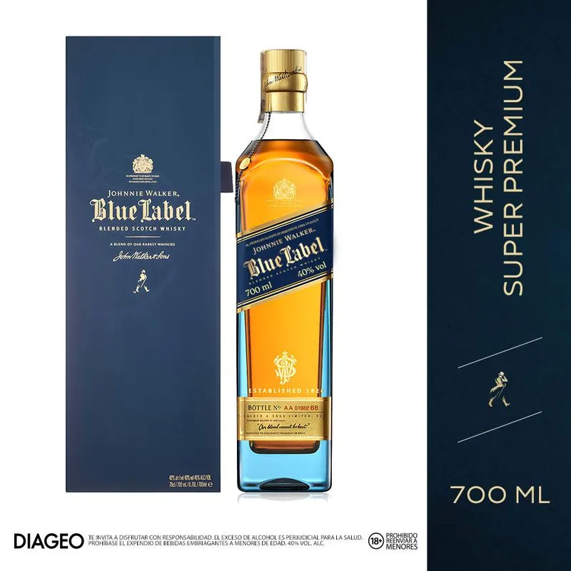 Whisky Jw Bluex750 Ml