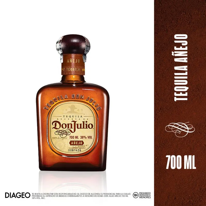 Tequila Don Juliox700ml Anejo Reserv