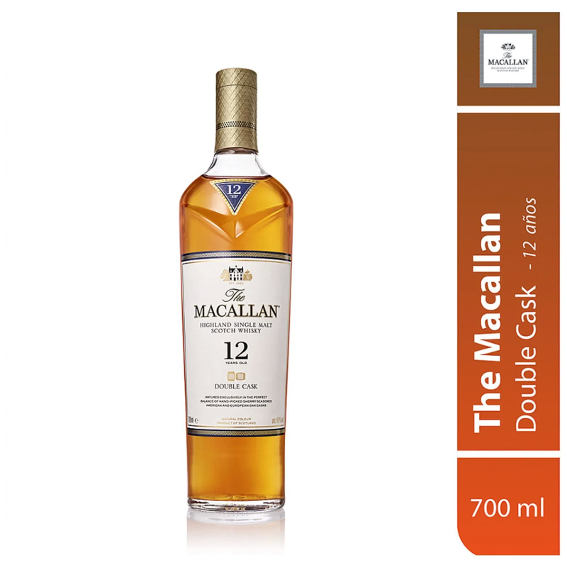 Whisky Macallanx700ml Doubl Cask 12 Anos