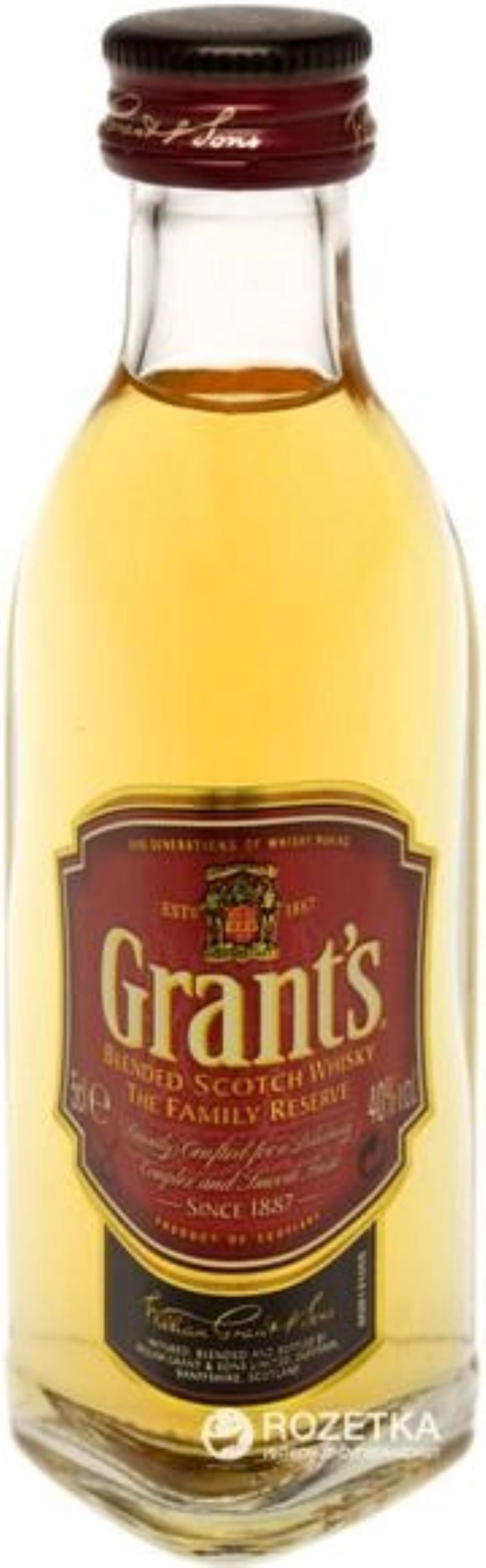 Whisky Grantsx50ml Mini