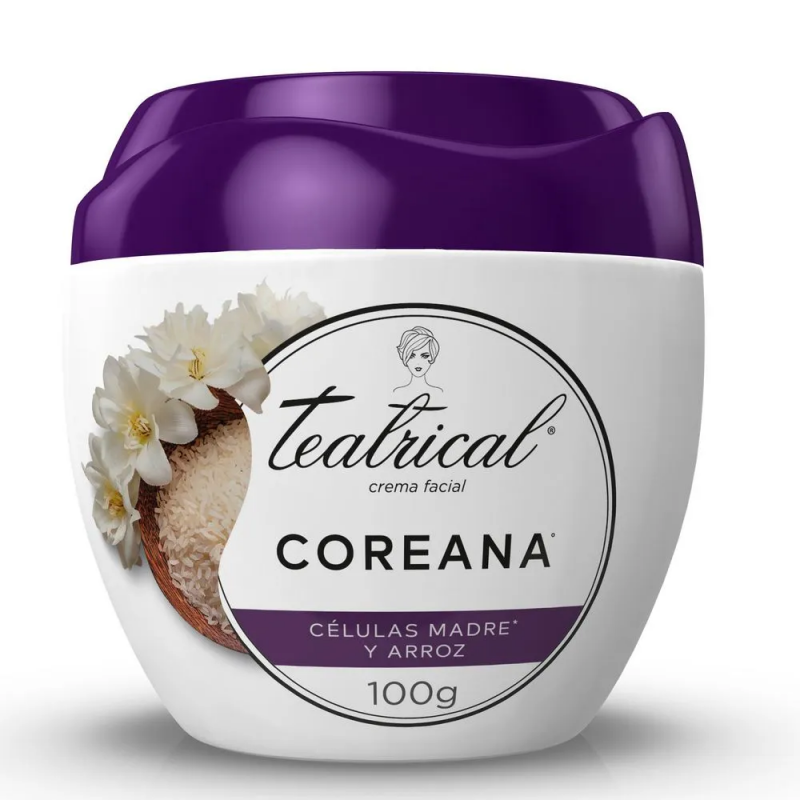 Crema Facial Coreana Teatricalx100g