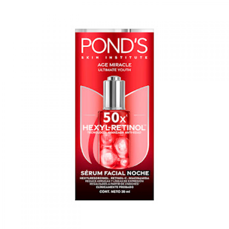Crema Age Miracle Serum Noche Pondsx30g