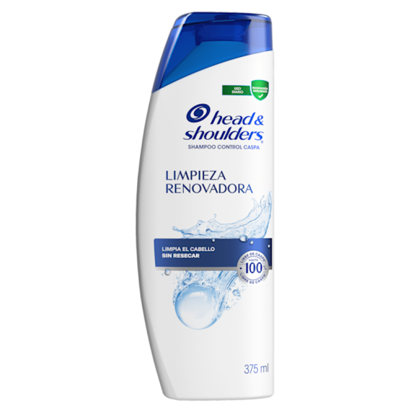 Shampoo H&sx375ml Limpieza Renovadora