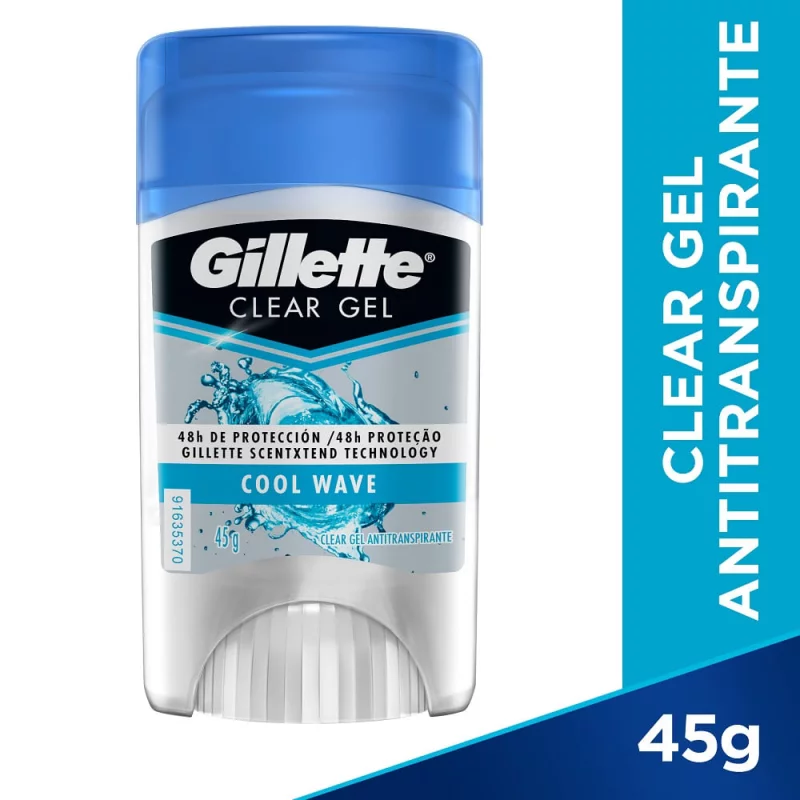 Desodorante Gillette Gelx45g Mini Clear C Wave