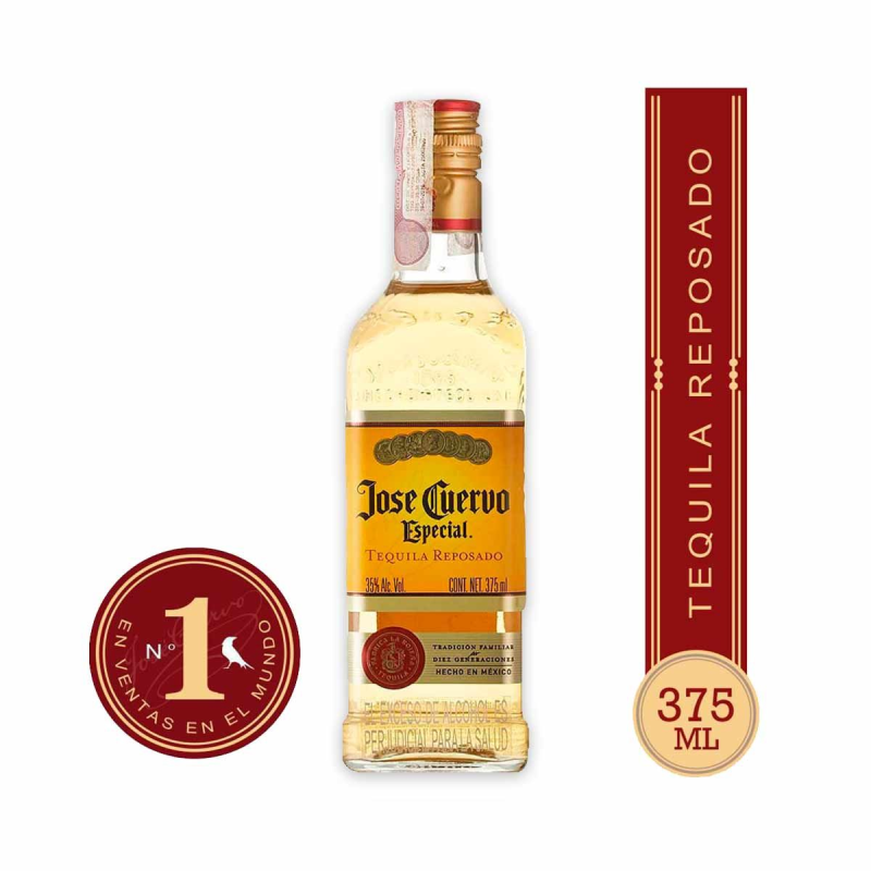 Tequila Jose Cuervox375ml Reposado