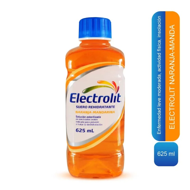 Suero Electrolit X625ml Naran - Mandar