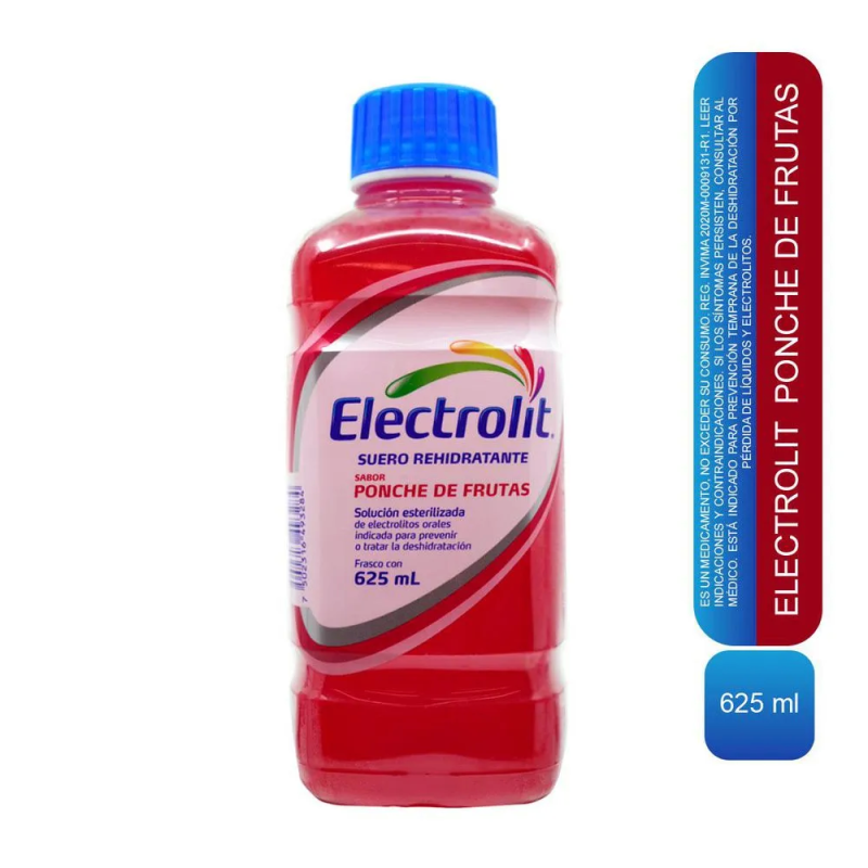 Suero Electrolitx625ml Ponche De Frutas