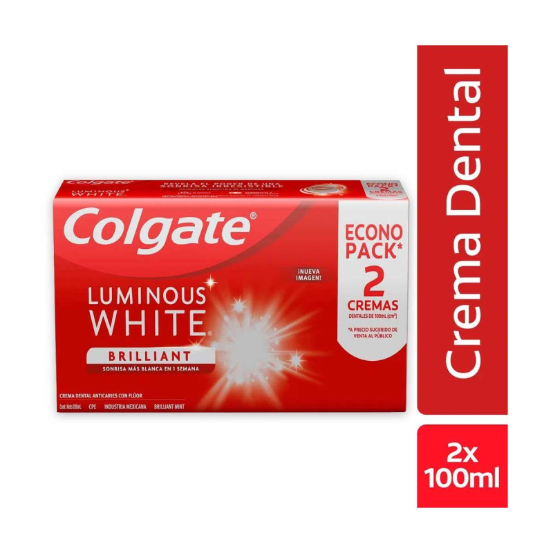 Crema Dental Colgate 75mlx2u Lu W Eco