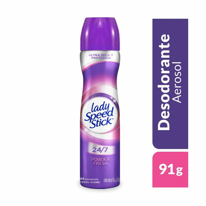 Desodorante Lady Speed Stick 91g Aero Powde Fresh