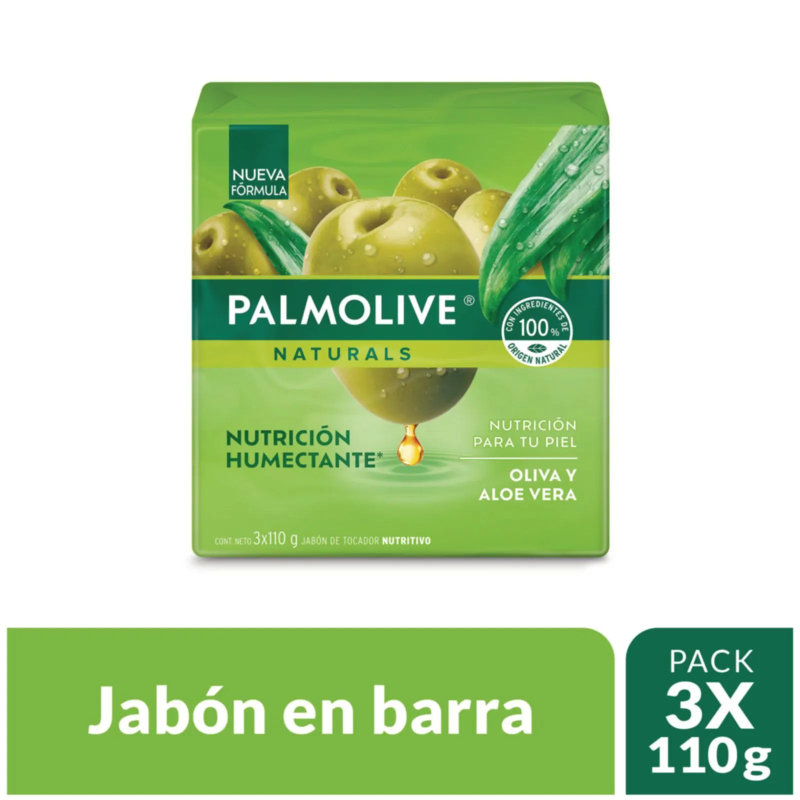 Jabon Palmolivex110g Aloe Y Oliva