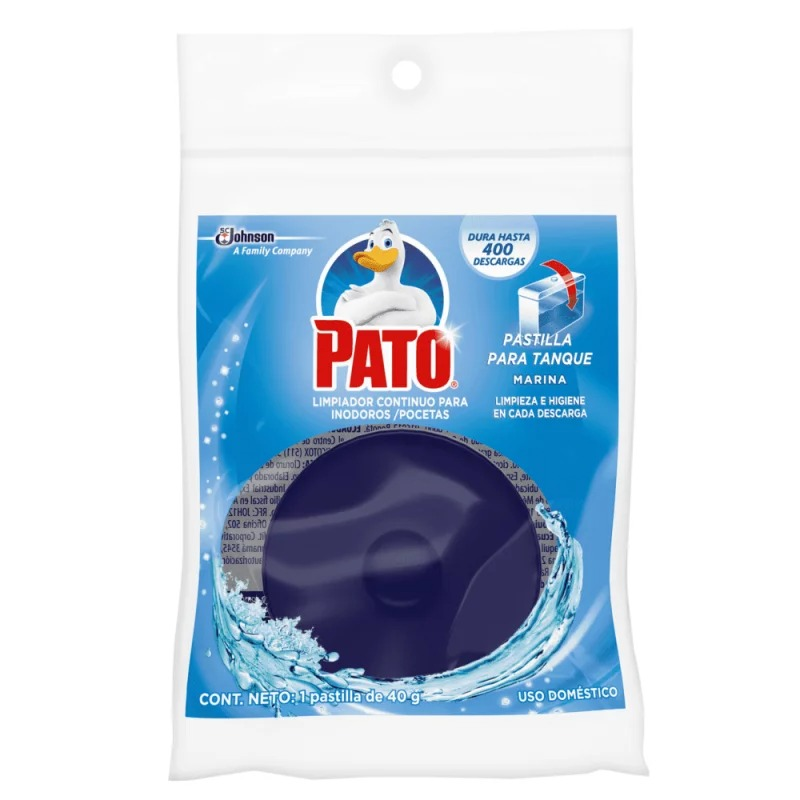 Desinfectante Patox40g Tanque Bolsa Azul