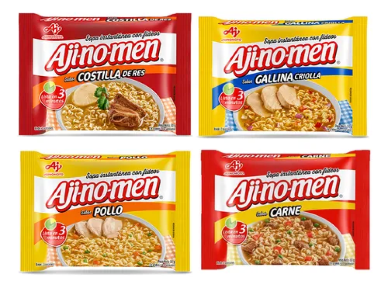 Sopa Ajinomen Surtido X 4 Unds Gts Bowl