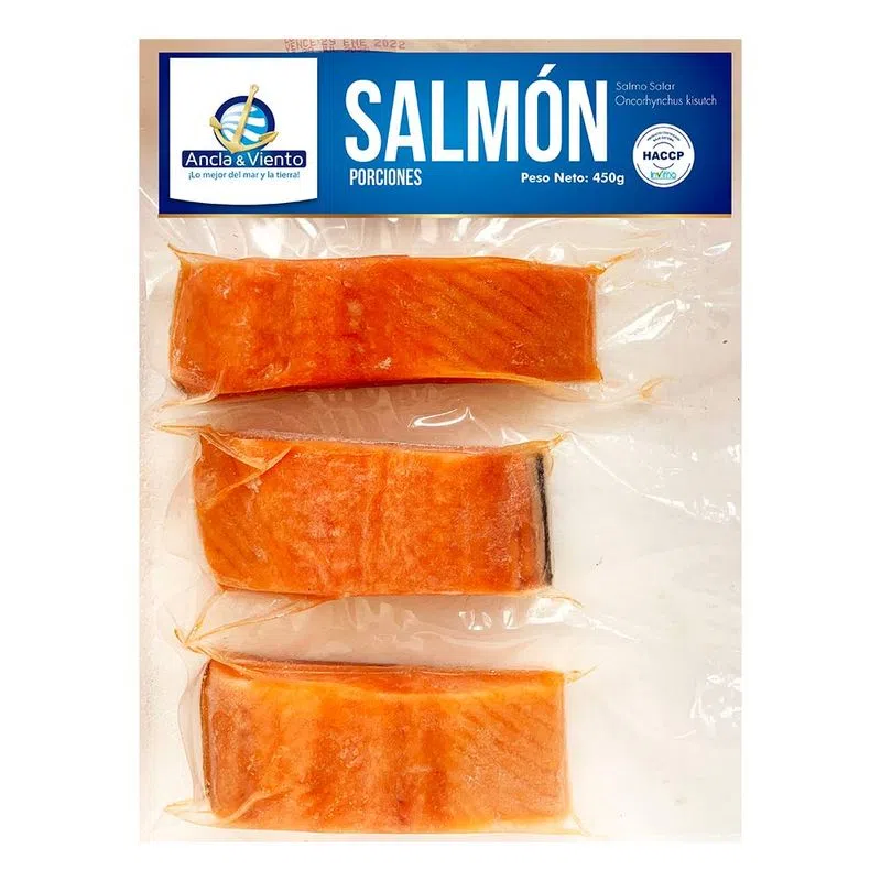 Salmon Porcionadox450gr A&v Pescado
