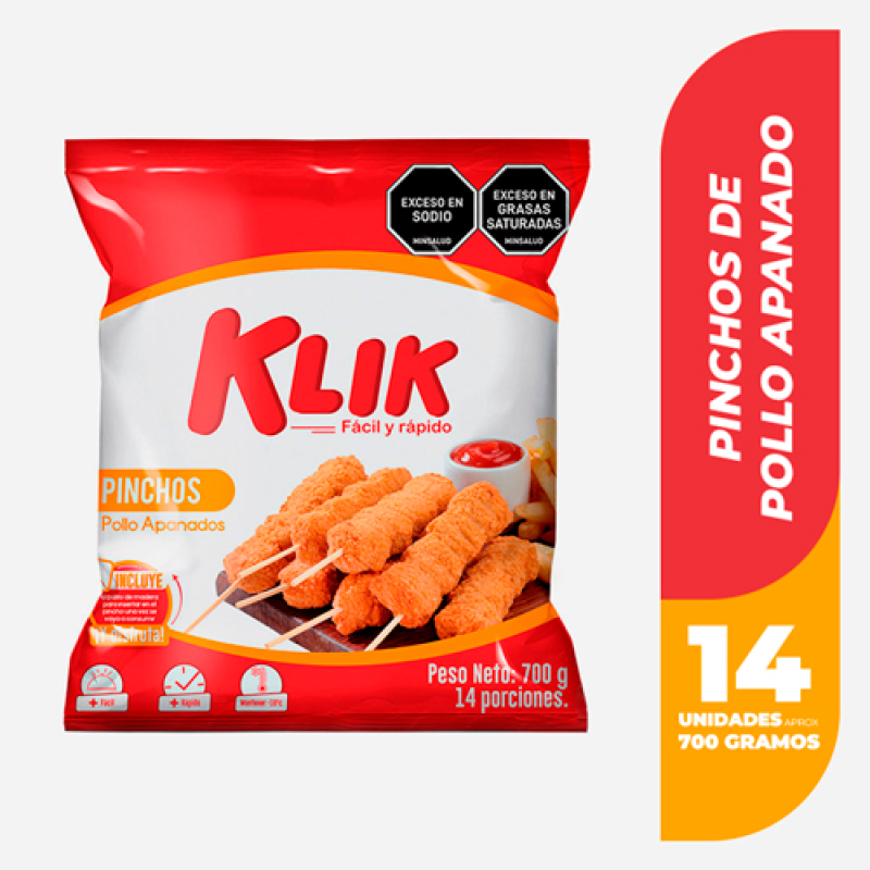 Pinchos Klik 700 Gr