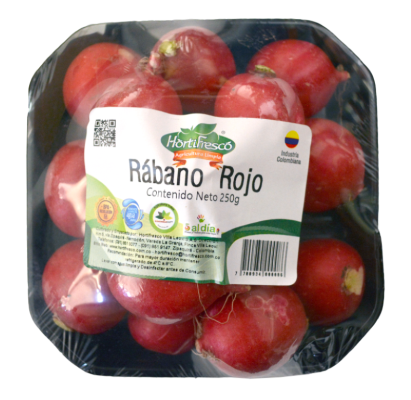Rabano Rojo Hortifrescox250g
