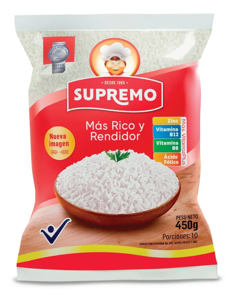 Arroz Supremo Tradicional X450g
