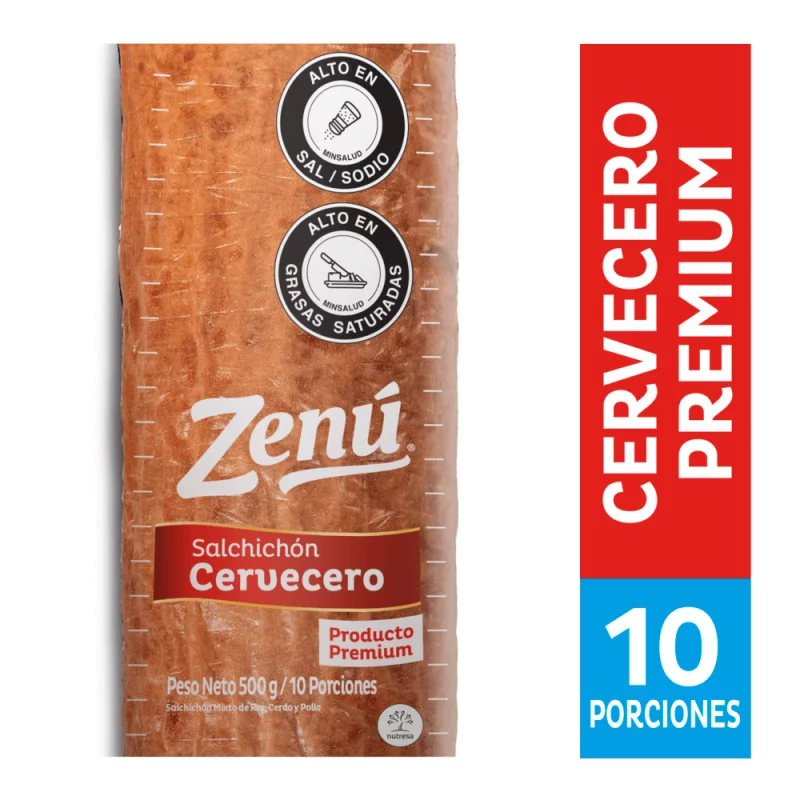 Salchichon Cervecerox500g Premium Edic Esp