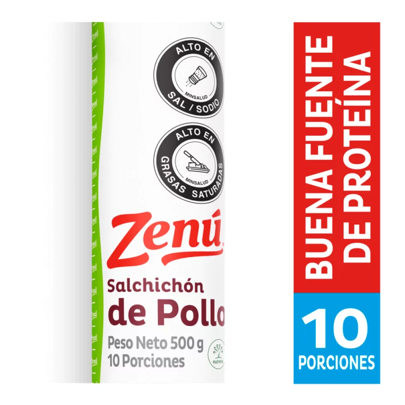 Salchichon Zenux500g Pollo