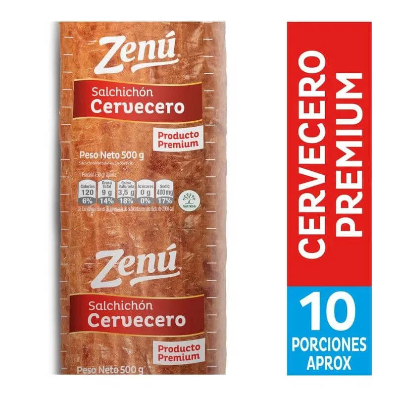 Salchichon Cerveroni Zenux500g