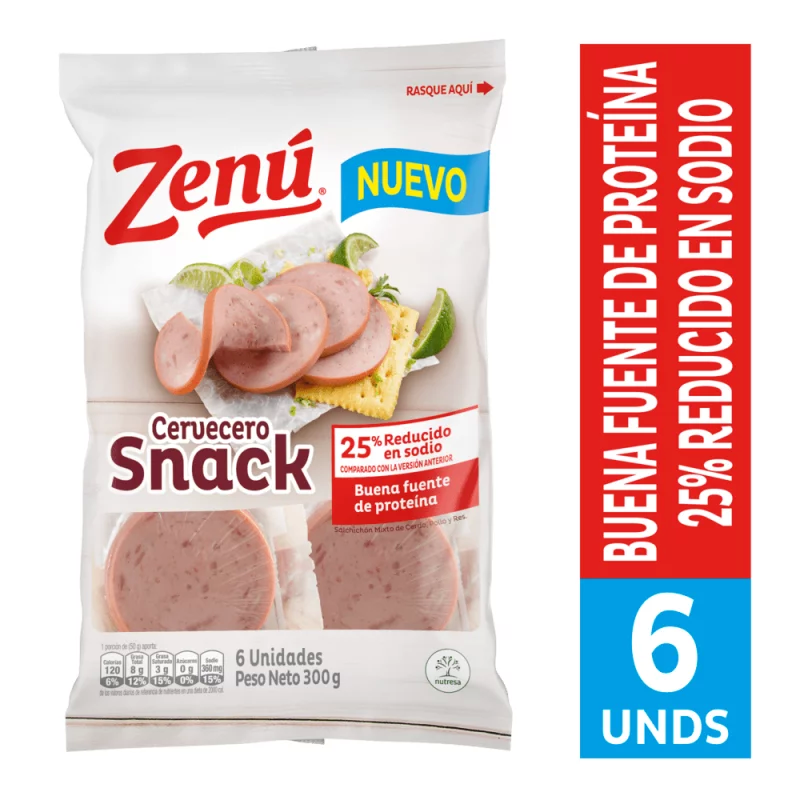 Salchichon Cervecerox300g Snack