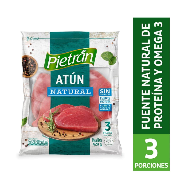 Atun Natural Pescado X420g