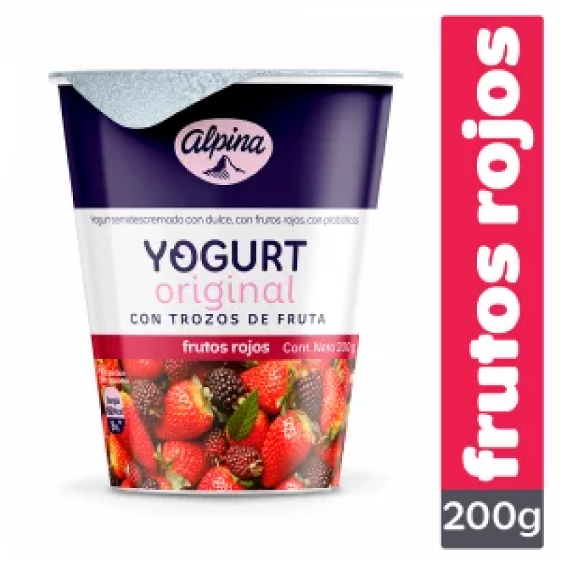Yogurt Alpinax200g F-rojos