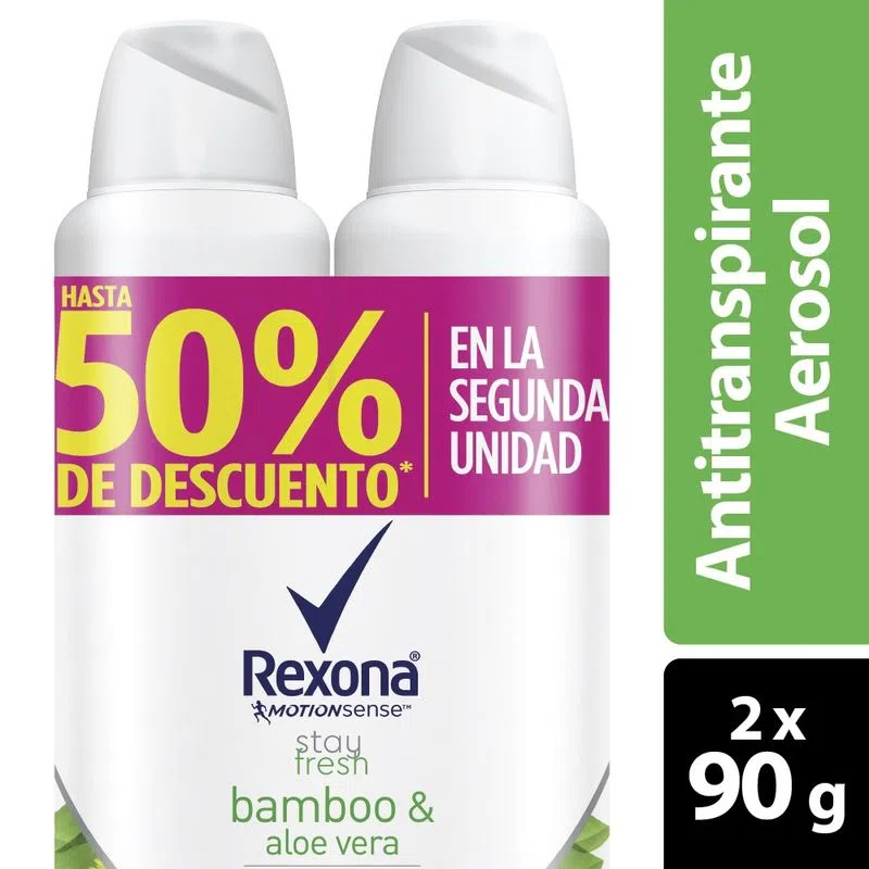 Desodorante Rexonax90mlx2und Ap Bambu