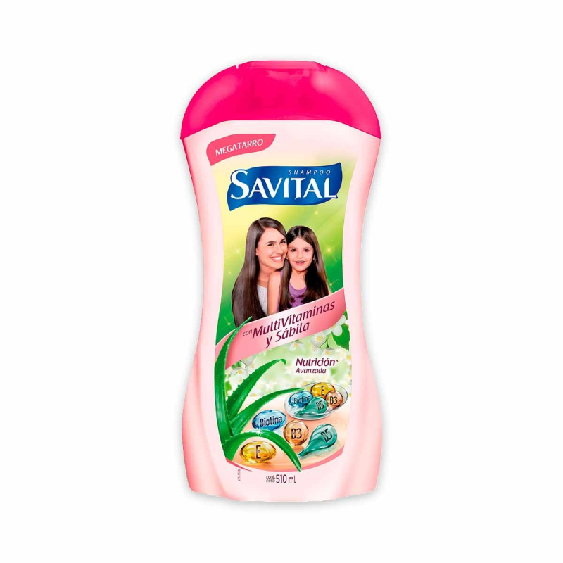 Shampoo Savitalx510ml Multivitaminas
