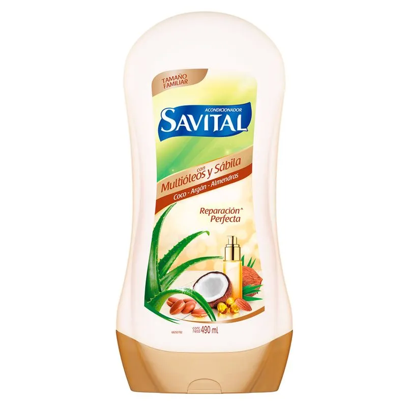 Acondicionador Savital Multioleos X490ml