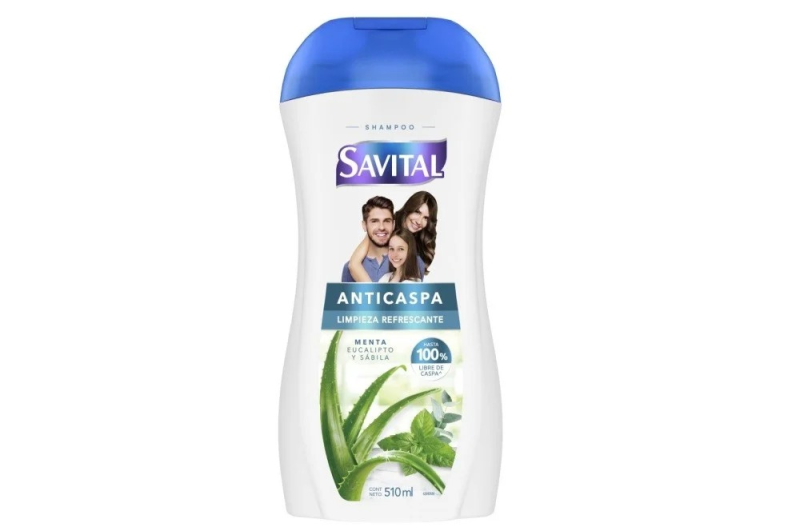 Shampoo Savitalx510ml Caspa Menta Y Eucalip