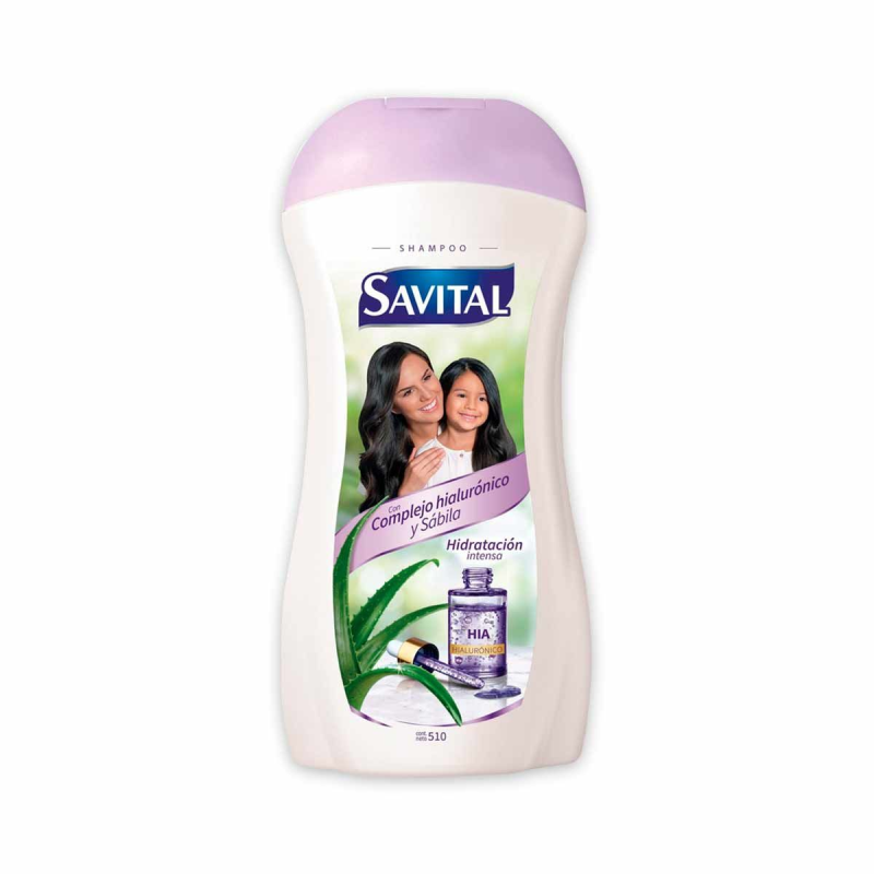 Shampoo Savitalx510ml Hialuronico