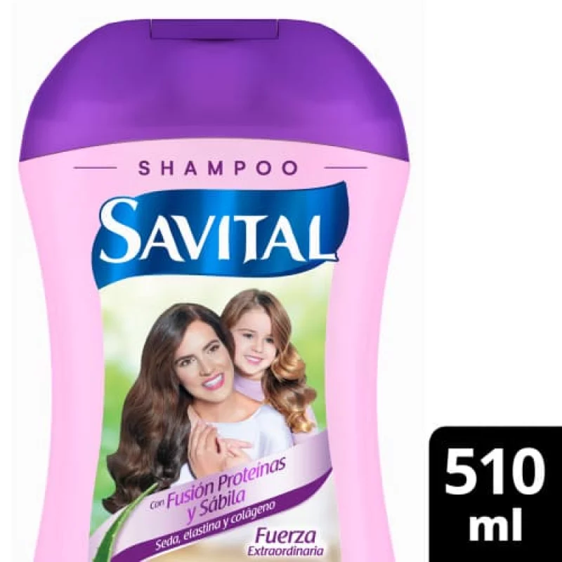 Shampoo Savital Fusion Proteina 510ml+ac 490m