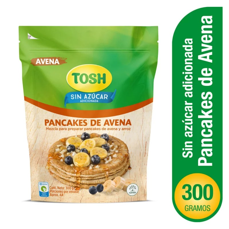 Pancakes Tosh X300g Avena