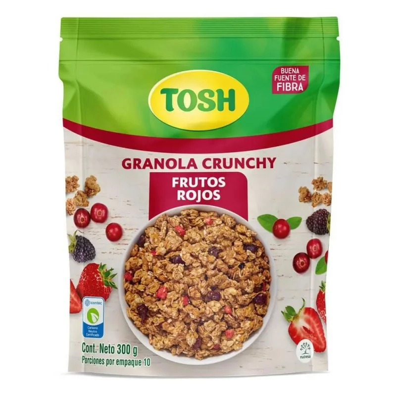 Cereal Tosh Frutosrojos X300g