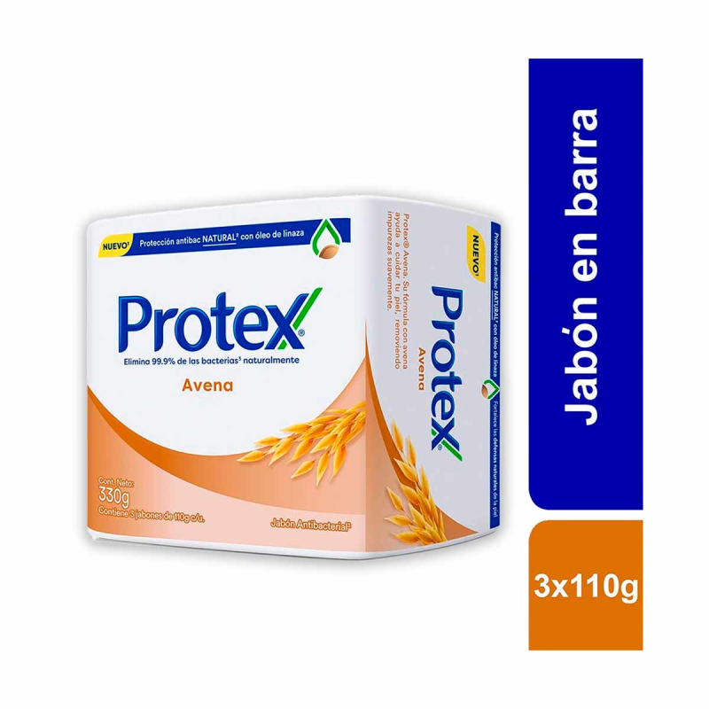 Jabon Protexx110gx3und Avena-92