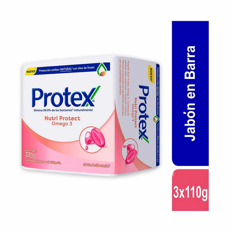 Jabon Protex X110gx3und Omega