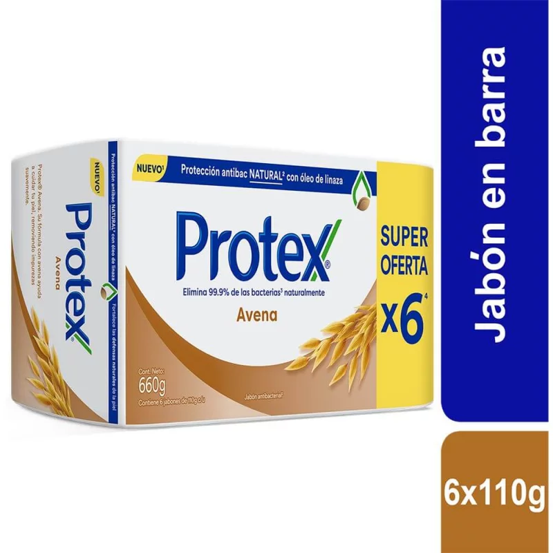 Jabon Protexx110gx6und Avena-92168
