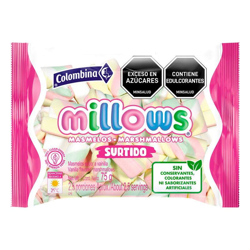 Masmelos Millowsx75g Stdos