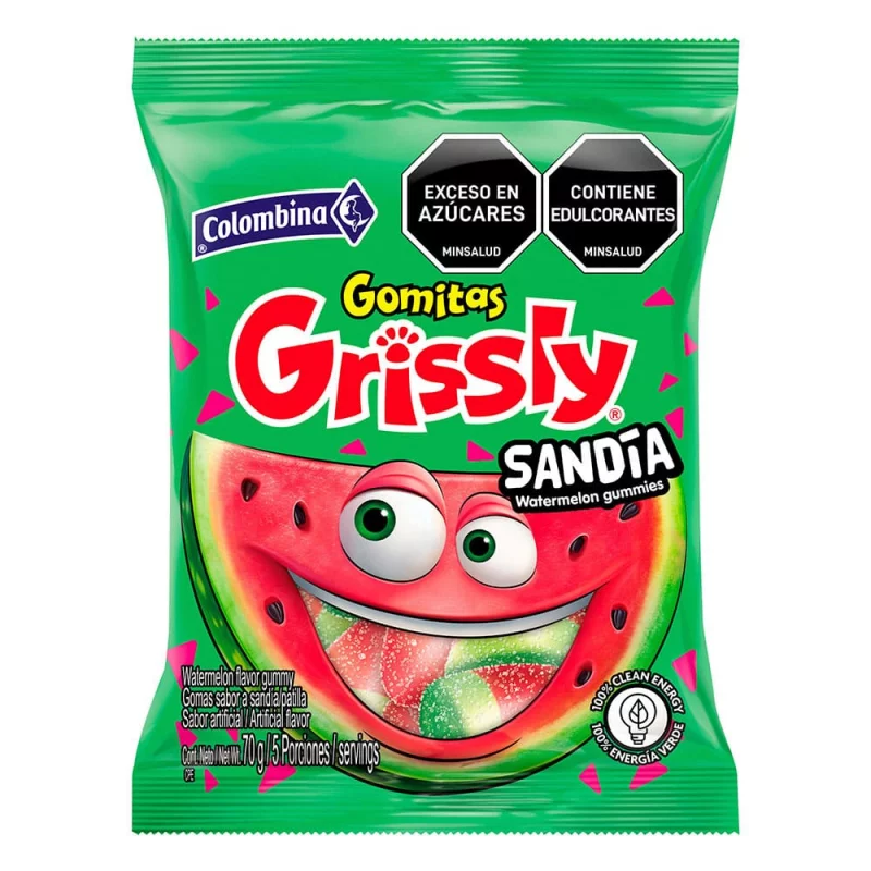 Gomas Grissly Sandia 70g