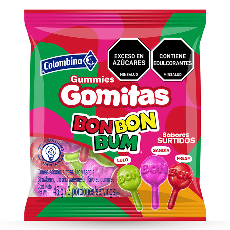 Gomas Goma Bbb Surtido X 45 G X24