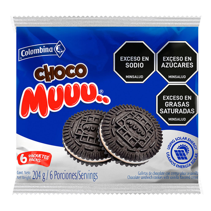 Galleta Muuux204g Cremada Max Metali