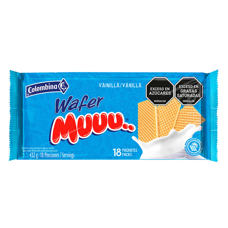 Galleta Wafersx432g Max Vain