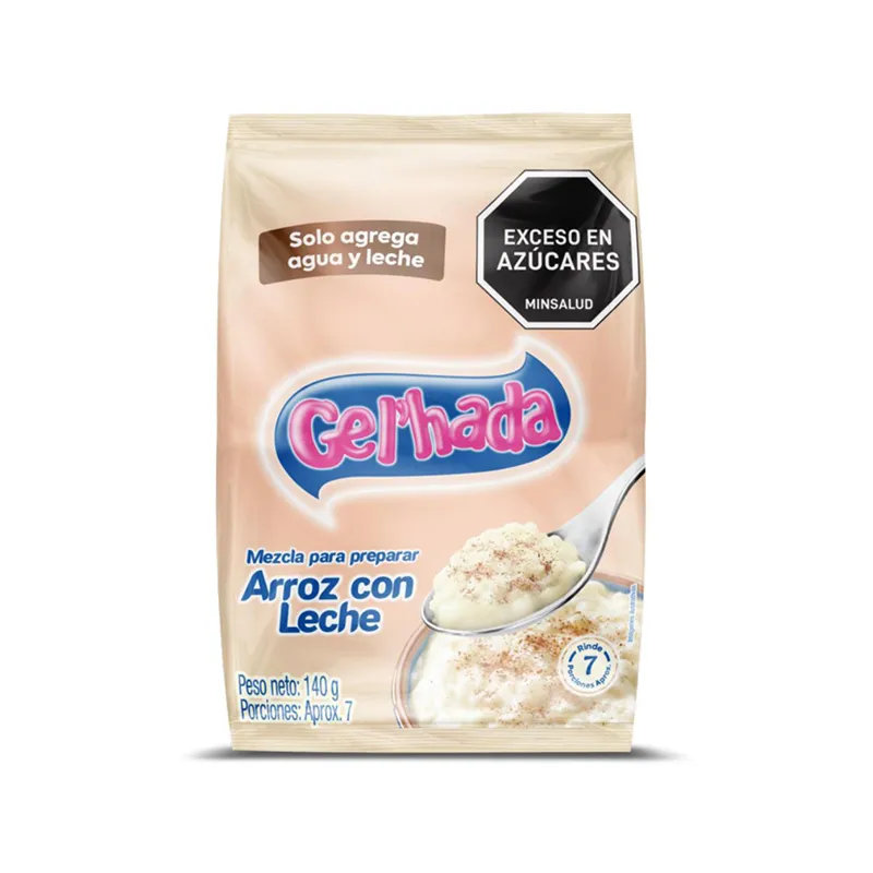 Mezcla Arroz Con Leche Gelhadax140g