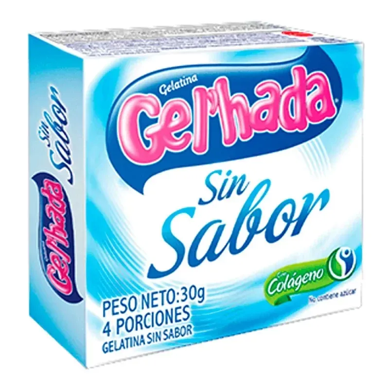 Gelatina Gelhadax7,5gx4sob Sin Sabor
